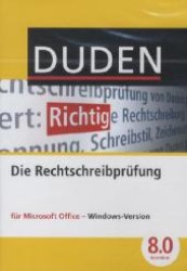 Duden Korrektor 8.0 für Microsoft Office, 1 CD-ROM : Duden-Rechtschreibprüfung （2012）