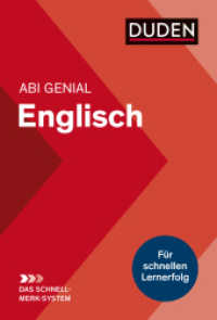 Abi genial Englisch: Das Schnell-Merk-System (Duden, SMS - Schnell-Merk-System) （5. Aufl. 2021. 240 S. 170 mm）