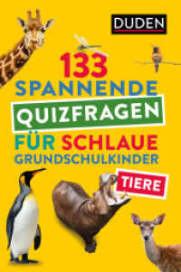 Tiere - 133 spannende Quizfragen für schlaue Grundschulkinder （2024. 144 S. 190 mm）