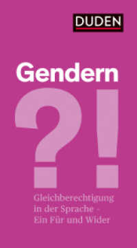 Gendern ?! : Gleichberechtigung in der Sprache - ein Für und Wider (Debattenbücher)