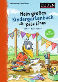 Mein großes Kindergartenbuch mit Rabe Linus : Zählen - Malen - Rätseln: Mit Stickern (Mein großer Lernspaß mit Rabe Linus) （2021. 128 S. 297 mm）
