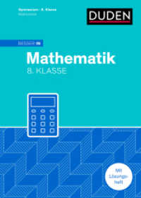 8. Klasse (Besser in) （2. Aufl. 2020. 112 S. MIt separatem Lösungsheft sowie zahlreichen）