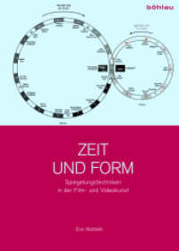 Zeit und Form : Spiegelungstechniken in der Film- und Videokunst. Habilitationsschrift. Habilitationsschrift （2018. 364 S. m. 52 SW- u. 64 farb. Abb. 240 mm）