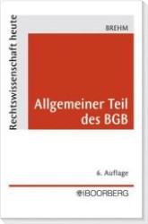 Allgemeiner Teil des BGB (Rechtswissenschaft heute) （6., überarb. Aufl. 2008. 423 S. 23 cm）