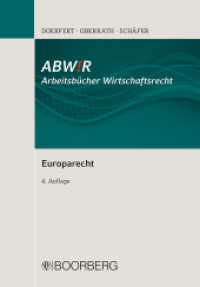 Europarecht (ABWiR Arbeitsbücher Wirtschaftsrecht)