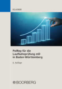 PolRep f&uuml;r die Laufbahnpr&uuml;fung mD in Baden-W&uuml;rttemberg （4. Auflage. 2019. 184 S. in Strichformat, mitlaufend im Text. 168 mm）