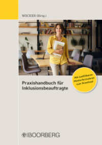 Praxishandbuch für Inklusionsbeauftragte （1. Auflage. 2024. 210 S. 208 mm）