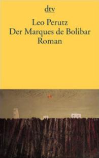Der Marques de Bolibar : Roman (dtv Taschenbücher Bd.13492)