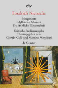 Nietzsche, Friedrich : Kritische Studienausgabe (dtv Taschenbücher Bd.30153) （12. Aufl. 2015. 672 S. 180.00 mm）