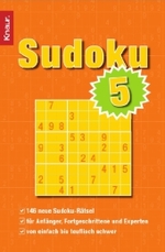 Sudoku Tl.5 : Das spannenste Zahlenrätsel der Welt (Knaur Taschenbücher Nr.77905) （2006. XVI, 146 S. 19 cm）