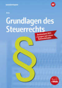 Grundlagen des Steuerrechts : Schulbuch (Grundlagen des Steuerrechts 8) （18. Aufl. 2023. 404 S. 297.00 mm）