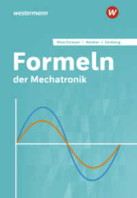Formeln der Mechatronik : Formelsammlung (Formeln der Mechatronik) （6. Aufl. 2025. 132 S. 240.00 mm）