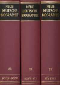 Neue Deutsche Biographie. (Neue Deutsche Biographie 24) （2010. XXIV, 796 S. XXIV, 796 S. 250 mm）