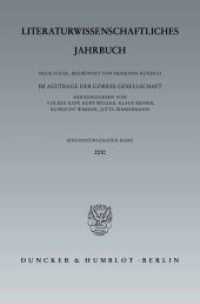 Literaturwissenschaftliches Jahrbuch. Bd.51/2010 : 51. Band (2010). (Literaturwissenschaftliches Jahrbuch. Neue Folge 51) （2010. 560 S. 560 S. 233 mm）