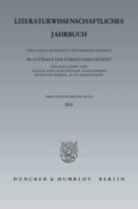 Literaturwissenschaftliches Jahrbuch. Bd.52/2011 : 52. Band (2011). (Literaturwissenschaftliches Jahrbuch. Neue Folge 52) （2011. 522 S. 5 schw.-w. Abb., 2 schw.-w. Tab., Tab., Abb., 7 farbige B）