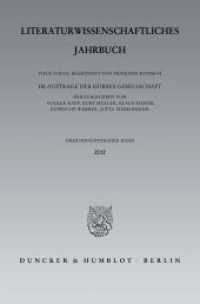 Literaturwissenschaftliches Jahrbuch. Bd.53/2012 : 53. Band (2012). (Literaturwissenschaftliches Jahrbuch. Neue Folge 53) （2012. 510 S. 11 schw.-w. Abb., 21 schw.-w. Tab., 8 schw.-w. Fotos, 3 s）