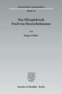 Literarische Landschaften14 : Das H&ouml;rspielwerk Fred von Hoerschelmanns. (Literarische Landschaften)