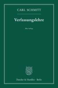 Verfassungslehre （11. Aufl. 2017. XXII, 404 S. m. Abb. 233 mm）
