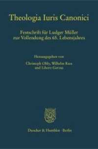 Theologia Iuris Canonici. : Festschrift für Ludger Müller zur Vollendung des 65. Lebensjahres. (Kanonistische Studien und Texte 67) （2017. 888 S. Frontispiz, 2 Tab.; 888 S., 2 schw.-w. Tab. 233 mm）