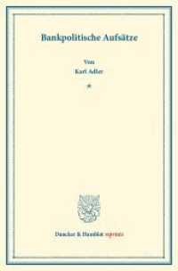 Bankpolitische Aufsätze (Duncker & Humblot reprints)