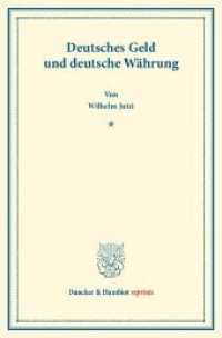 Deutsches Geld und deutsche Währung. (Duncker & Humblot reprints)