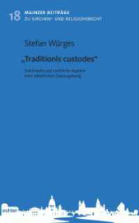 "Traditionis custodes" : Doktrinelle und rechtliche Aspekte einer p&auml;pstlichen Gesetzgebung (Mainzer Beitr&auml;ge zu Kirchen- und Religionsrecht)
