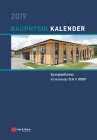 Bauphysik Kalender 2019 : Schwerpunkt (Bauphysik Kalender) -- Hardback (German Language Edition)
