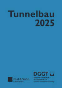 Taschenbuch für den Tunnelbau 2025 (Taschenbuch Tunnelbau) （1. Auflage. 2024. XX S. 25 Tabellen. 148 mm）