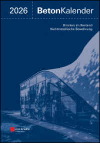 Beton-Kalender 2026 (2 Teile) : Schwerpunkte: Brücken im Bestand; nichtmetallische Bewehrung (Beton-Kalender Series 202) （1. Auflage. 2025. 1000 S. 120 SW-Abb., 3 Farbabb., 20 Tabellen. 244 mm）