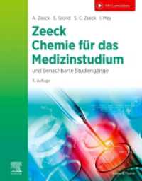 Chemie für das Medizinstudium : und benachbarte Studiengänge (mit 20 Lernvideos) （11. Aufl. 2024. XVIII, 518 S. 715 Farbabb. 270 mm）
