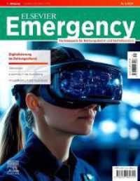 ELSEVIER Emergency. Digitalisierung im Rettungsdienst. 5/2026 : Fachmagazin f&uuml;r Rettungsdienst und Notfallmedizin