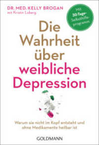 Die Wahrheit über weibliche Depression : Warum sie nicht im Kopf entsteht und ohne Medikamente heilbar ist. Mit 30-Tage-Selbsthilfeprogramm (Goldmann Taschenbücher .22233) （2018. 512 S. 184 mm）