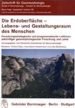 Die Erdoberfläche (Zeitschrift für Geomorphologie, Neue Folge, Supplementbände Bd.148) （2006. VI, 149 S. m. 21 Abb. 24 cm）