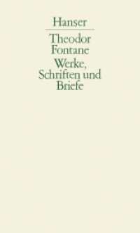 Werke, Schriften und Briefe. Abt.2 Fontane, Theodor （4. Aufl. 2006. 3249 S. Beil.: 1 Faltkte. 19 cm）