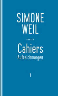 Cahiers 1 : Aufzeichnungen （2. Aufl. 1991. 387 S. 207 mm）