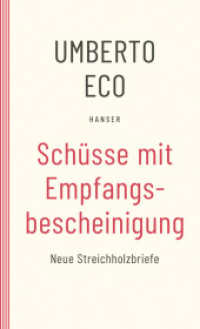 Schüsse mit Empfangsbescheinigung : Neue Streichholzbriefe （2006. 176 S. 188 mm）