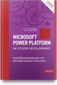 Microsoft Power Platform im Citizen Development : Geschäftsanwendungen mit NoCode/LowCode entwickeln （2025. 332 S.）