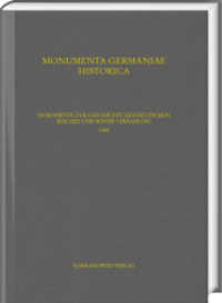 Dokumente zur Geschichte des Deutschen Reiches und seiner Verfassung 1365 : Bearbeitet von Ulrike Hohensee, Mathias Lawo, Michael Lindner und Olaf B. Rader (MGH - Constitutiones et Acta Publica Imperatorum et Regum 14,2) （2022. VI, 470 S. 29 cm）