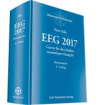 EEG 2017 (Heymanns Kommentare) （8. Aufl. 2017. 2128 S. 220 mm）