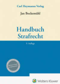 Handbuch Strafrecht （9. Aufl. 2024. 2050 S.）