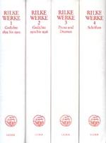 リルケ全集校訂版（全４巻＋補巻）<br>Werke:  Kommentierte Ausgabe in vier Bände.