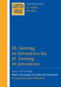 Gottes Volk LJ C7/2025 （2025. 116 S. 21 cm）