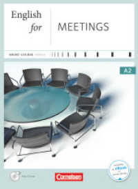 Short Course Series - Englisch im Beruf - Business Skills - A2 : English for Meetings - Edition 2016 - Coursebook as E-Book - Incl. E-Book (Short Course Series -  Englisch im Beruf)