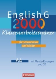 English G 2000， Ausgabe A. Bd.4 Klassenarbeitstrainer m. Audio-CD， 8. Schuljahr