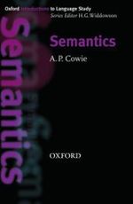 Semantics (Oxford Introductions to Language Study) （2009. 130 p. 19,5 cm）