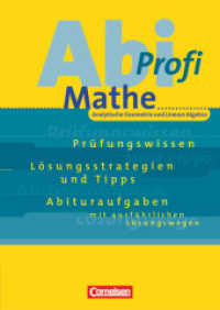 Abi-Profi Mathe. Volume III Abi-Profi - Mathe : Analytische Geometrie und Lineare Algebra - Aufgabensammlung mit Lösungen (Abi-Profi)