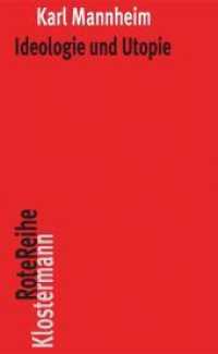 Ideologie und Utopie (Klostermann RoteReihe 75)