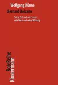Bernard Bolzano, 4 Teile : Seine Zeit und sein Leben, sein Werk und seine Wirkung (Klostermann RoteReihe) （2024. 2500 S. 22.5 cm）