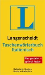 Langenscheidt Bilingual Dictionaries : Langenscheidt Taschenworterbuch Italienisch