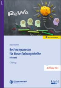 Rechnungswesen für Steuerfachangestellte : Infoband （9. Aufl. 2023. 717 S. 230 mm）